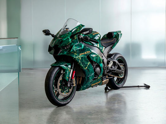 Emerald Marble Gold