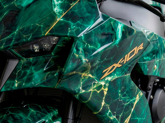 Emerald Marble Gold