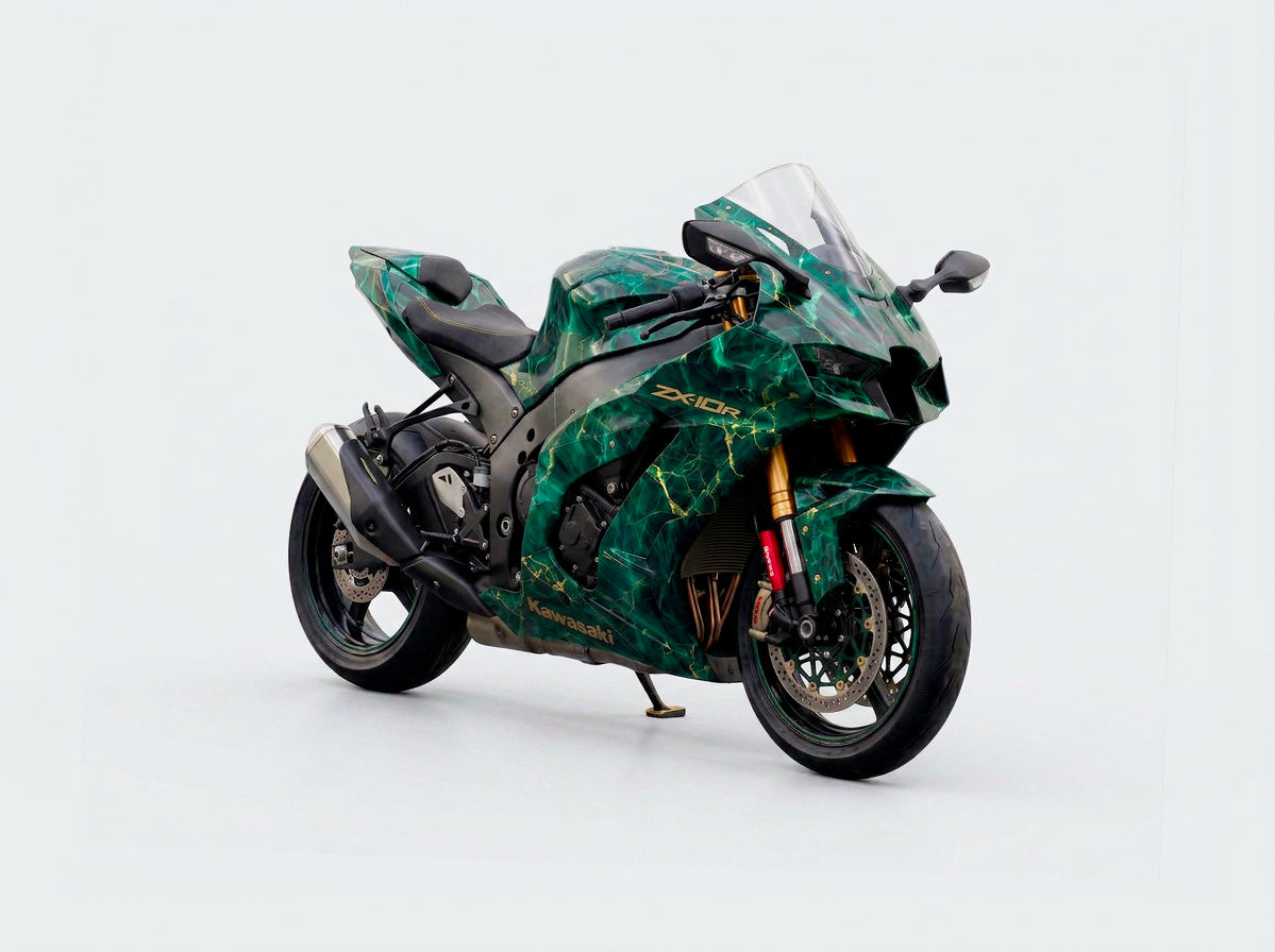 Emerald Marble Gold