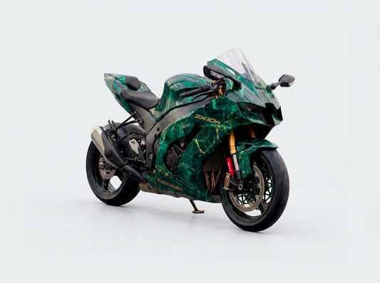 Emerald Marble Gold
