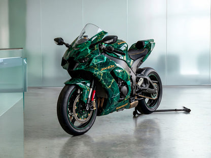 Emerald Marble Gold